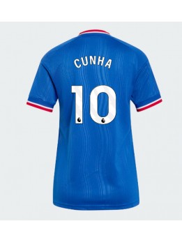 Ženski Nogometna dresi replika Manchester United Matheus Cunha #10 Gostujoči 2026-27 Kratek rokav Ženski Nogometna dresi replika Manchester United Matheus Cunha #10 Gostujoči 2026-27 Kratek rokav